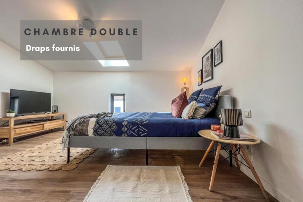 Le Gite 4 - Charmant Studio 30M2, Ideal Professionnels, 10Min Golfech Malause Bagian luar foto